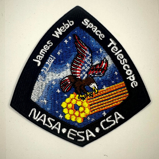 JAMES WEBB SPACE TELESCOPE -JWST - NASA MISSION PATCH -GODDARD SPACE CENTER 3.5”