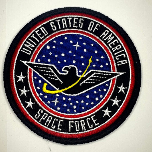 US SPACE FORCE PATCH 3.5” IRON ON - UNITED STATES CONCEPT PATCH