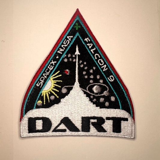 NASA DART MISSION - SPACEX FALCON 9 PATCH - 3.5”
