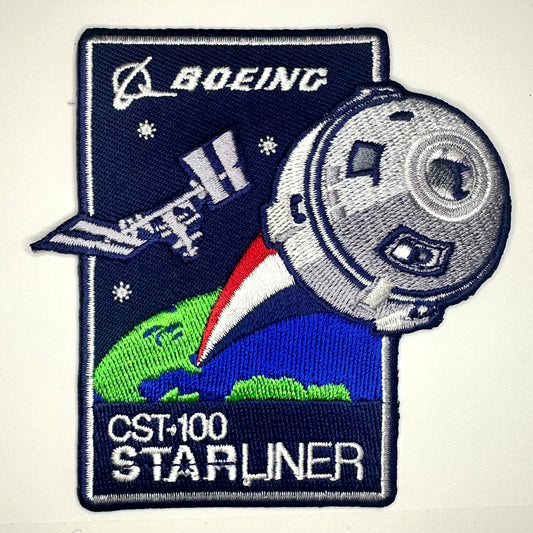 NASA BOEING CST-100 STARLINER ULA ATLAS V MISSION PATCH- 4”