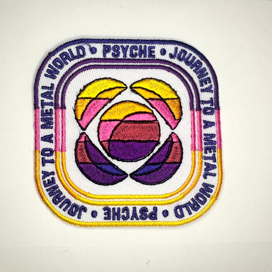 NASA PSYCHE JOURNEY TO A METAL WORLD OFFICIAL SPACE MISSION PATCH 3.5”