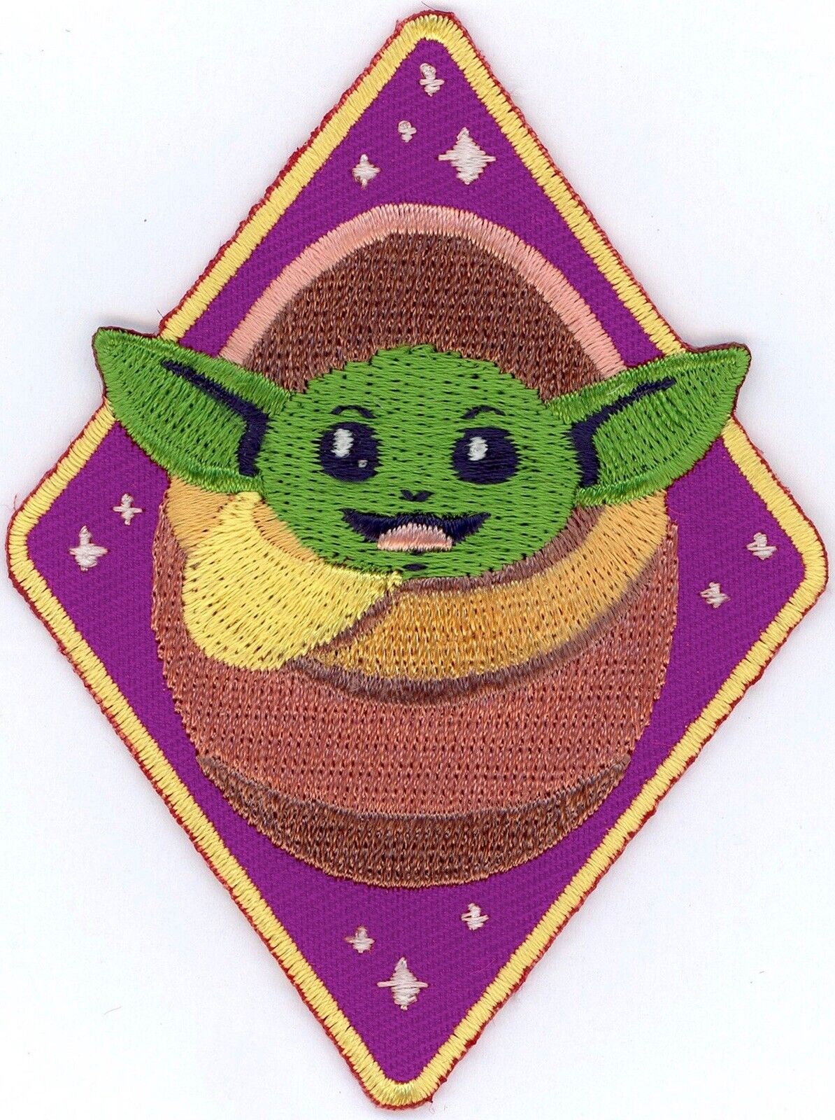 BABY YODA Patch Embroidered Iron On Star Wars patches The Child 3.5”