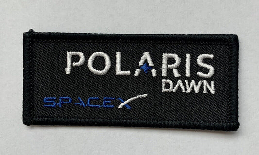 ORIGINAL SPACEX POLARIS DAWN BADGE MISSION PATCH 2” NASA DRAGON