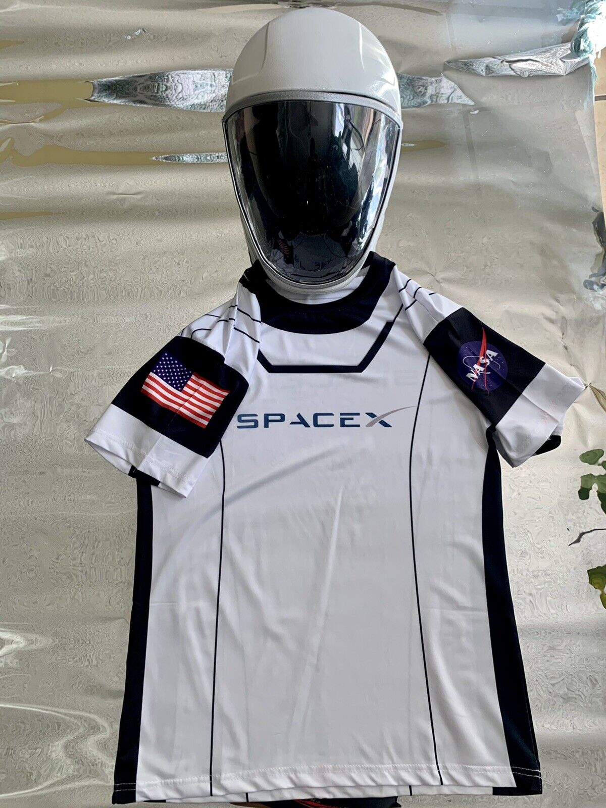 Original SpaceX Astronaut Cosplay Mission T-Shirt Unisex NASA MARS ELON MUSK