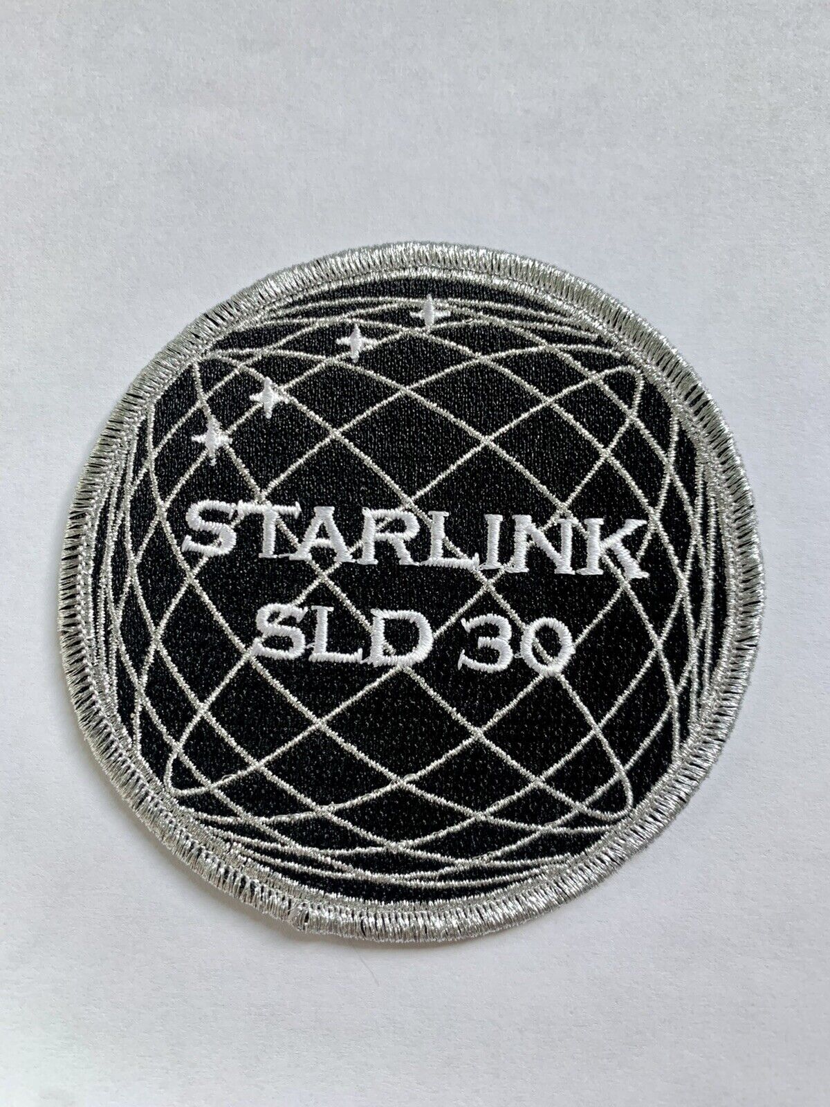 Original SPACEX STARLINK SLD 30 Mission Patch NASA Falcon 9 3.5” EXTREMELY RARE