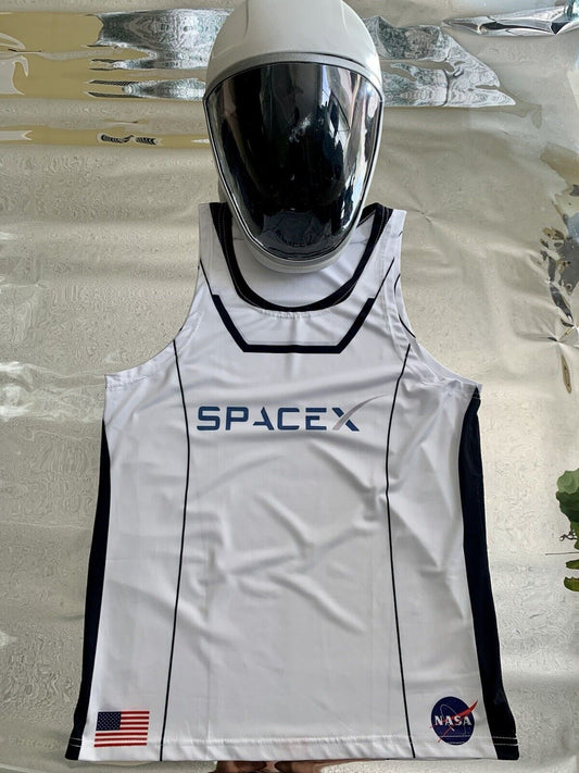 Original SpaceX Astronaut Cosplay Mission Tank Top Unisex NASA MARS ELON MUSK