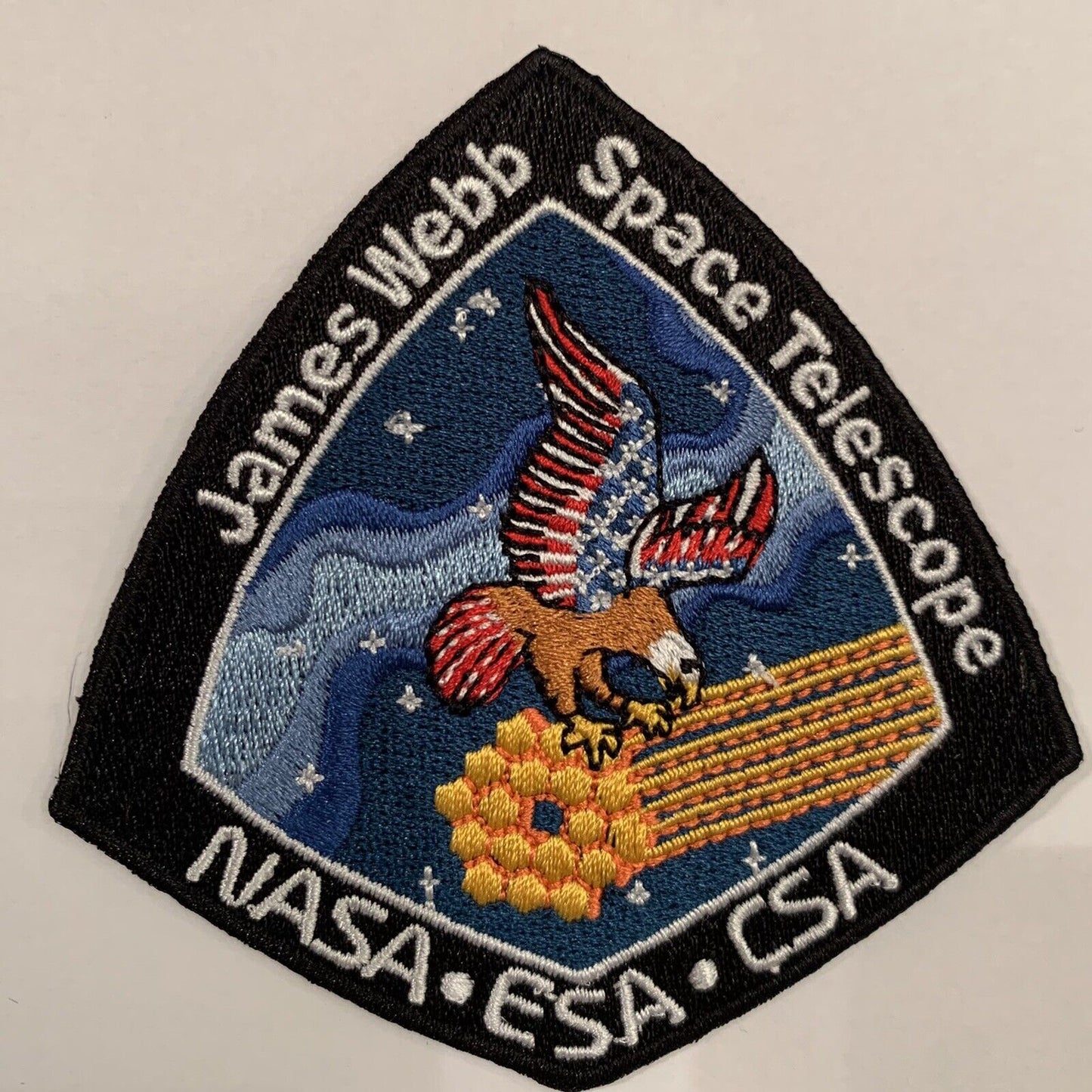 JAMES WEBB SPACE TELESCOPE -JWST - NASA MISSION PATCH -GODDARD SPACE CENTER 3.5”