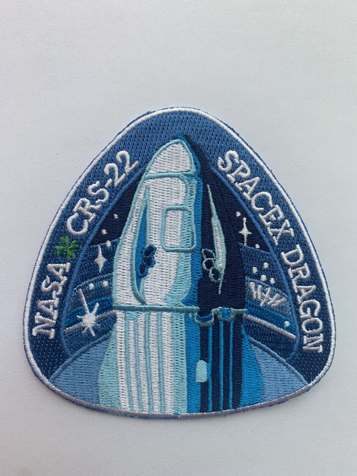 Original SpaceX CRS - 22 Dragon Falcon 9 Mission Patch NASA 2021  3.5”