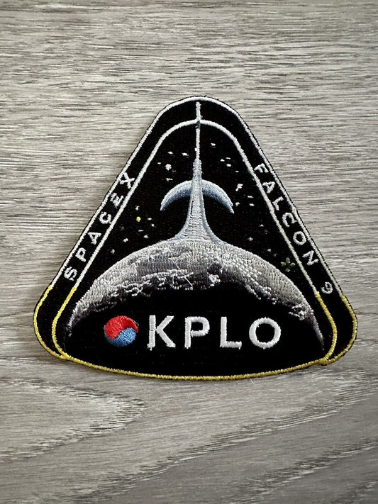 Original SPACEX KPLO MISSION PATCH FALCON 9 NASA