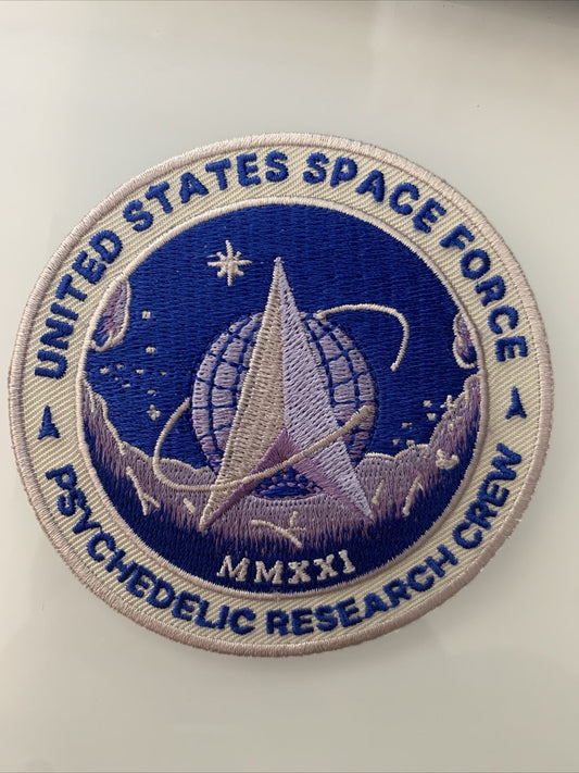 USAF Psychedelic Research Crew MMXXI 2021 Morale Patch 3.5” US Space Force