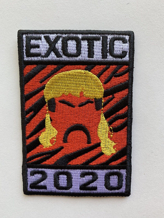 Joe Exotic 2020 Patch -  Tiger King Election President Campaign Iron On 3” Patch