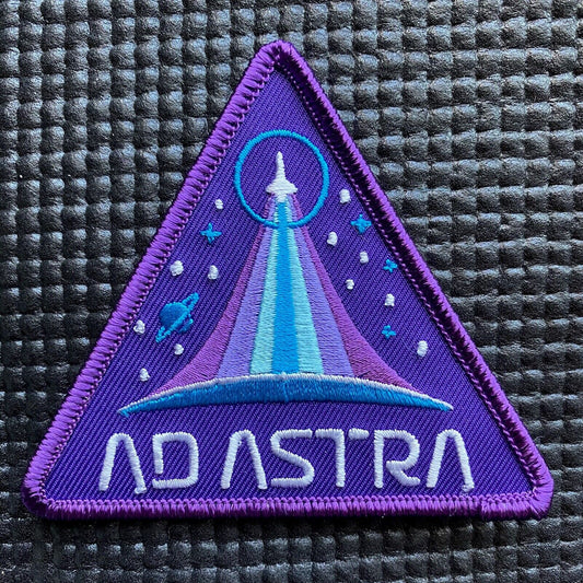 AD ASTRA - TO THE STARS - SPACE PATCH- 3.5”