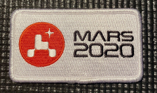 NASA JPL - MARS 2020 PERSEVERANCE ROVER - MISSION PATCH - 3.5” x 2”