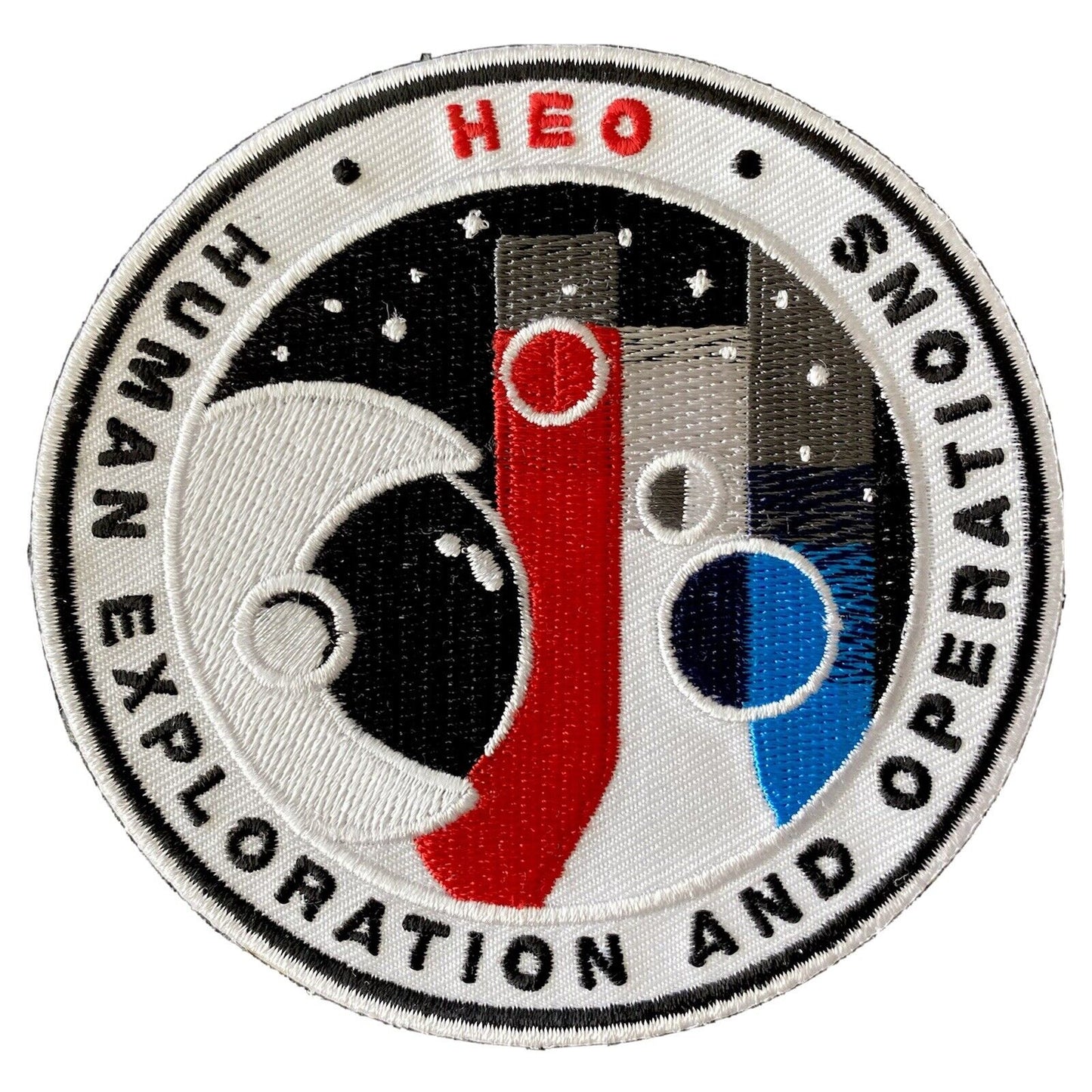 NASA HUMAN EXPLORATION and OPERATIONS - HEO- SPACE PATCH - 3.5"