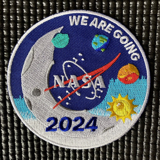NASA ARTEMIS PROGRAM - RETURN TO THE MOON 2024- ASTRONAUT PATCH - 3.5”