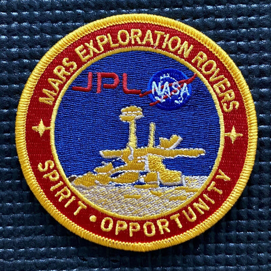 NASA - JPL SPIRIT AND OPPORTUNITY MARS ROVERS - MISSION PATCH - 3.5”