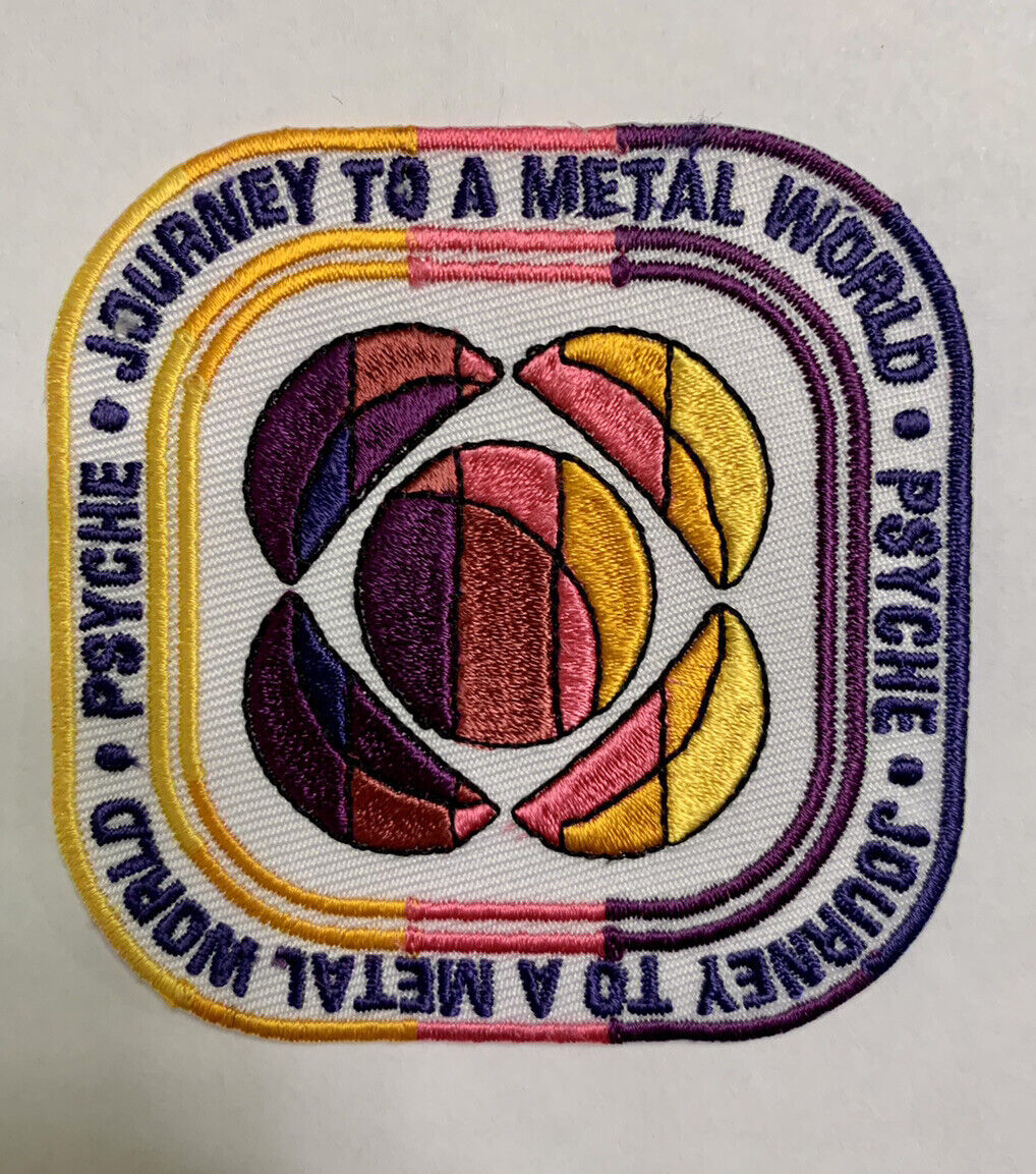 NASA PSYCHE JOURNEY TO A METAL WORLD OFFICIAL SPACE MISSION PATCH 3.5”