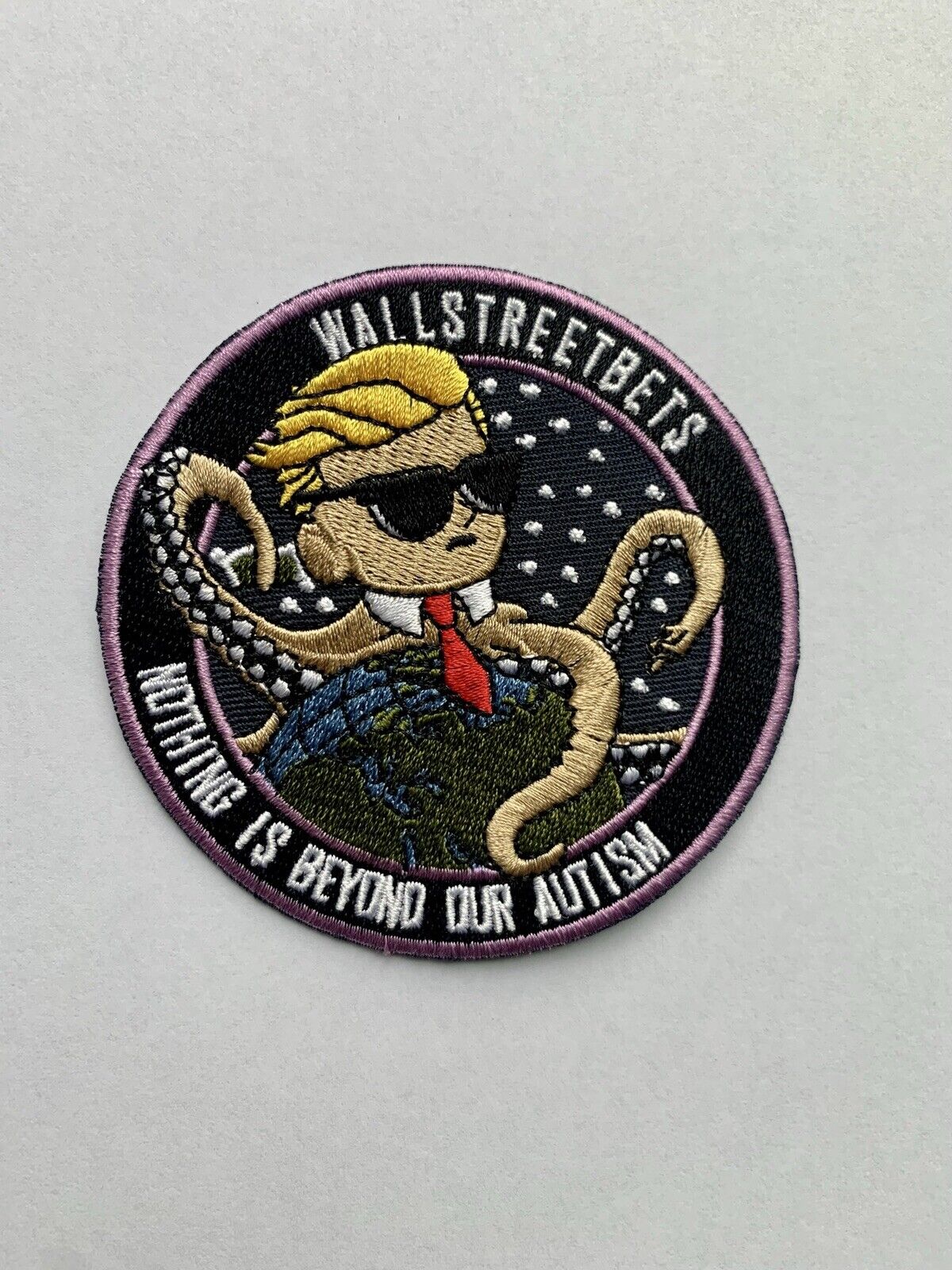 Wall Street Bets Morale Patch Reddit Iron On Sew On Patch 3.5”