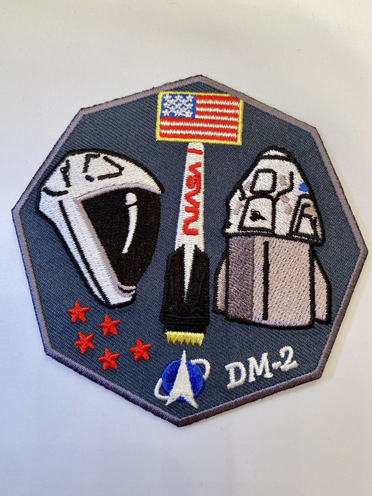 Rare SPACEX DM-2 First Launch First Crewed Flight Dragon NASA