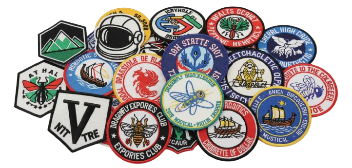 Embroidered patches